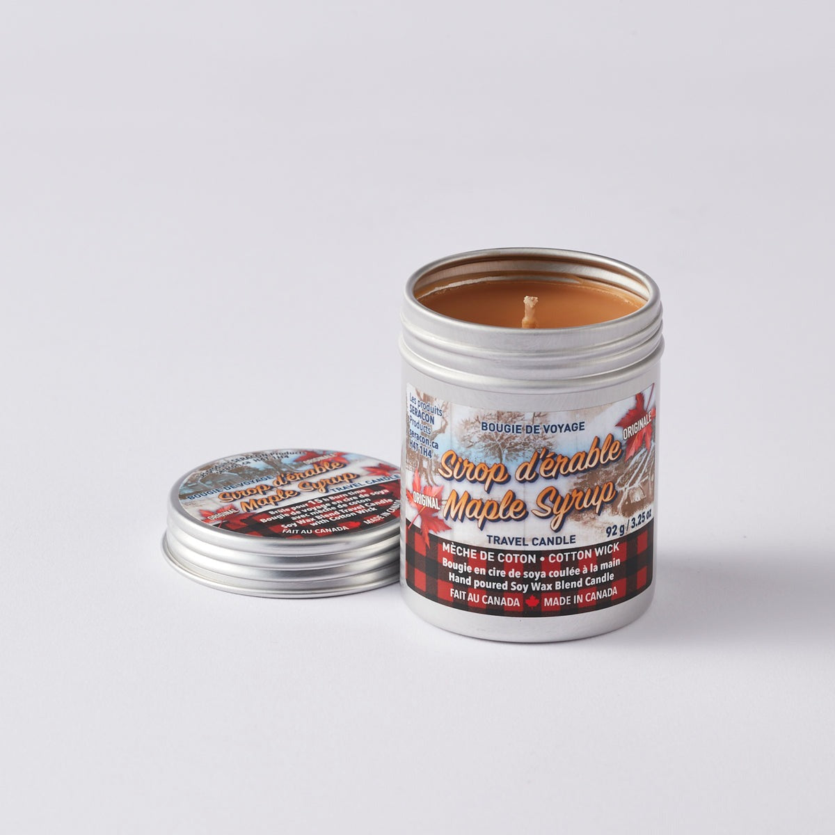 Travel Size Maple Candle    at Boston General Store
