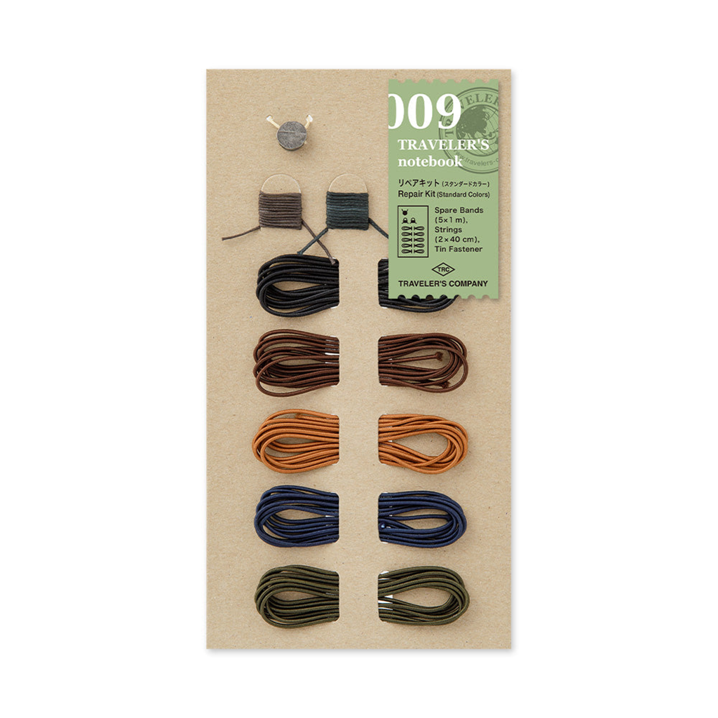 Traveler&#39;s Notebook Repair Kit - 009/010 Standard Colors   at Boston General Store