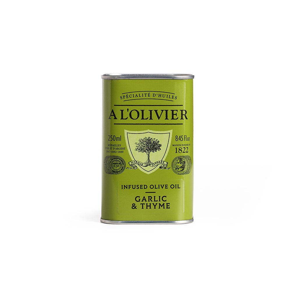 A l'Olivier Garlic & Thyme Olive Oil Boston General Store