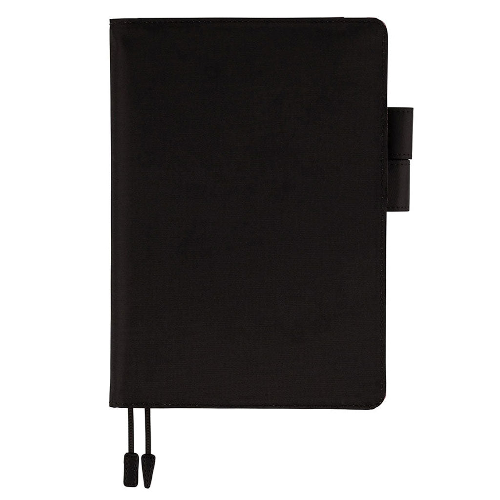 Hobonichi Techo Cover Cousin A5 - Colors: Black x Clear Blue    at Boston General Store