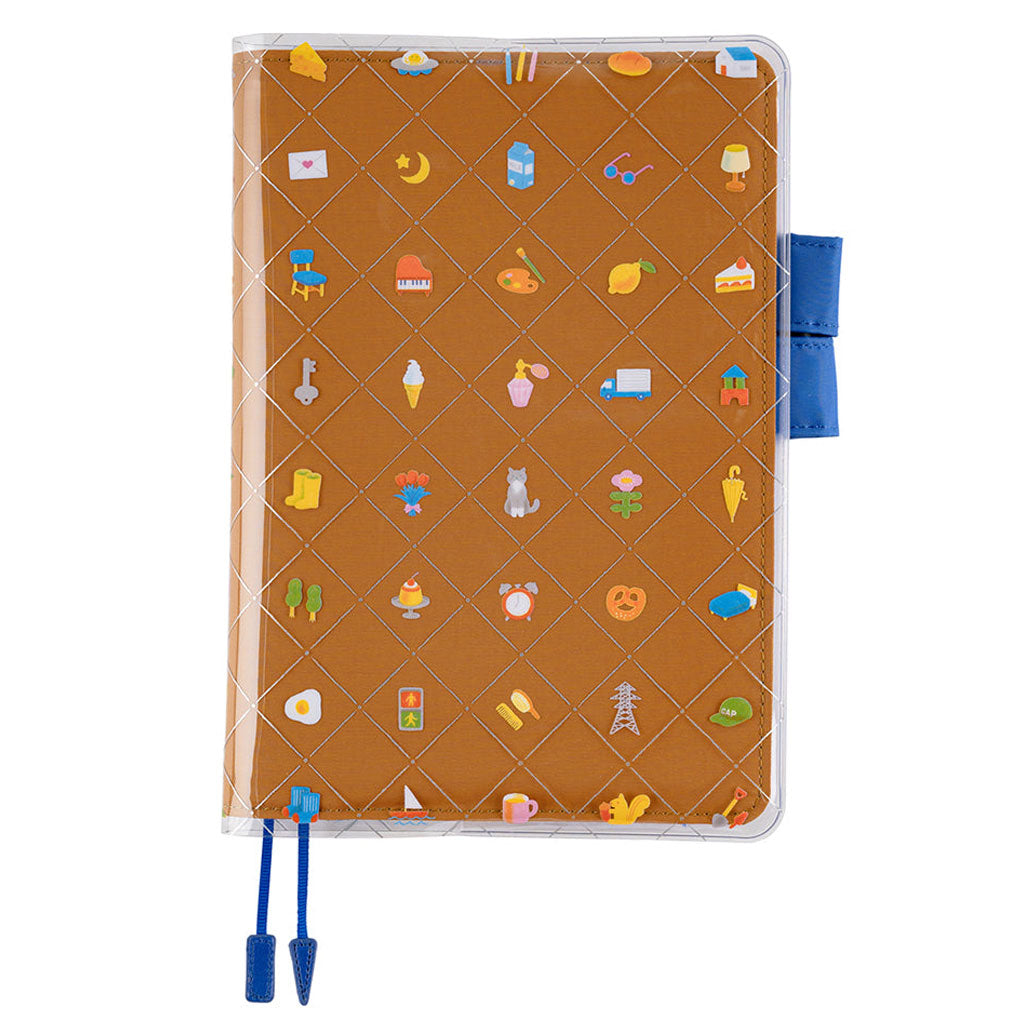 Hobonichi Cover on Cover for Cousin A5 Size - Kanako Kagaya Familiar Sights    at Boston General Store