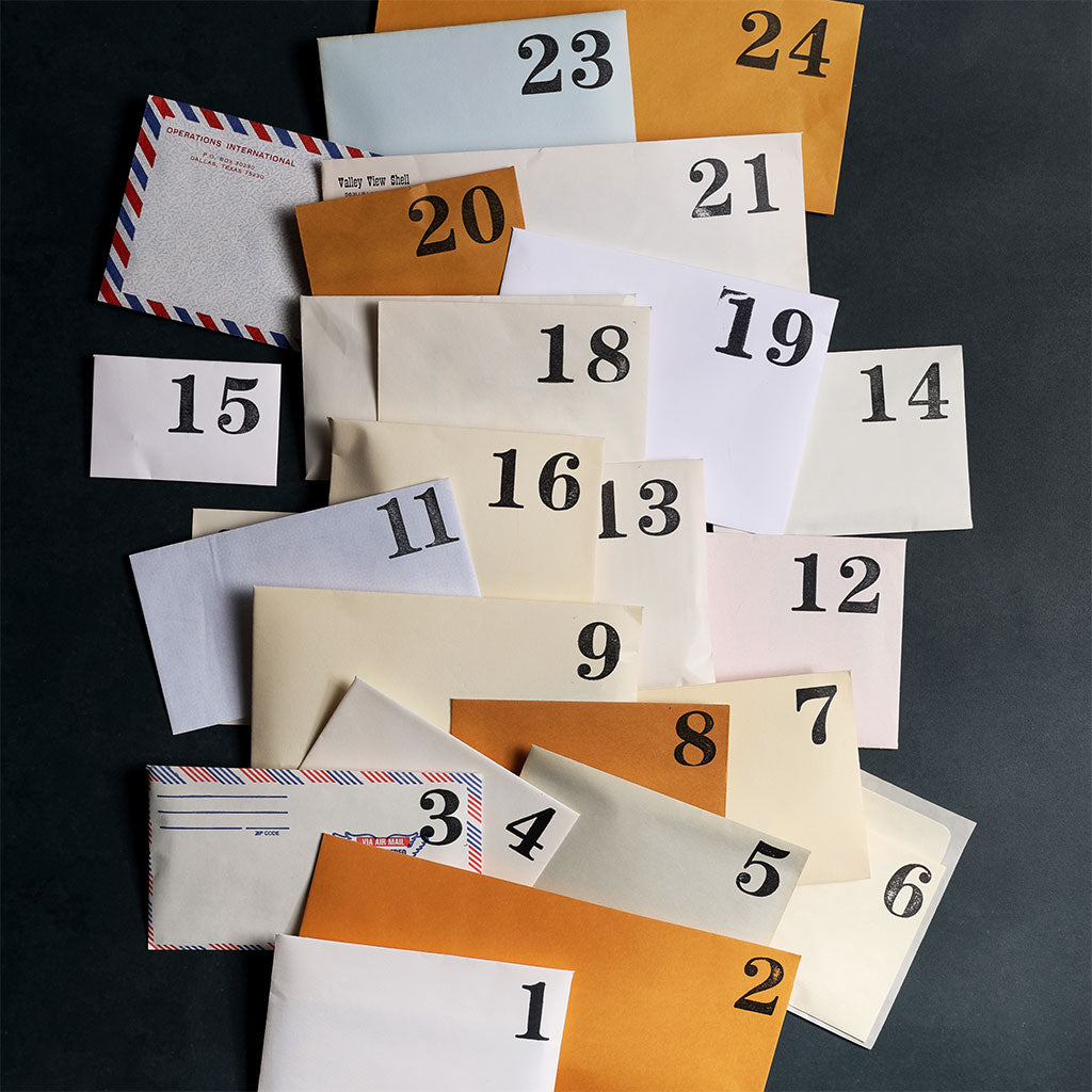 The Stationery Lover&#39;s Advent Calendar    at Boston General Store