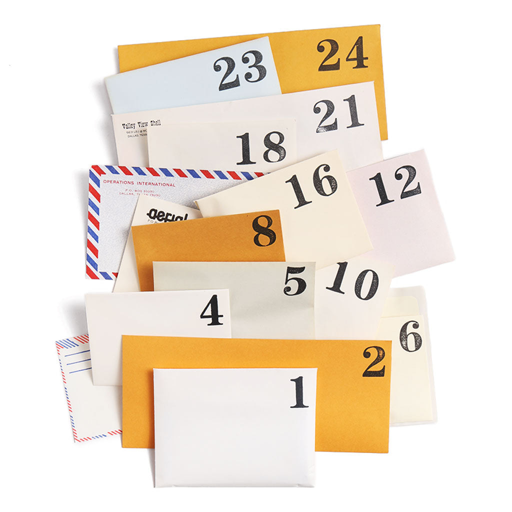 The Stationery Lover&#39;s Advent Calendar    at Boston General Store