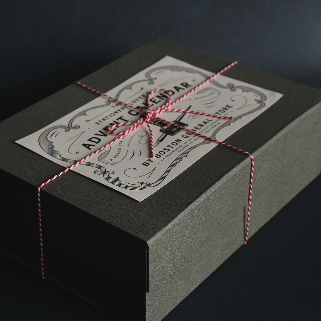 The Stationery Lover&#39;s Advent Calendar    at Boston General Store
