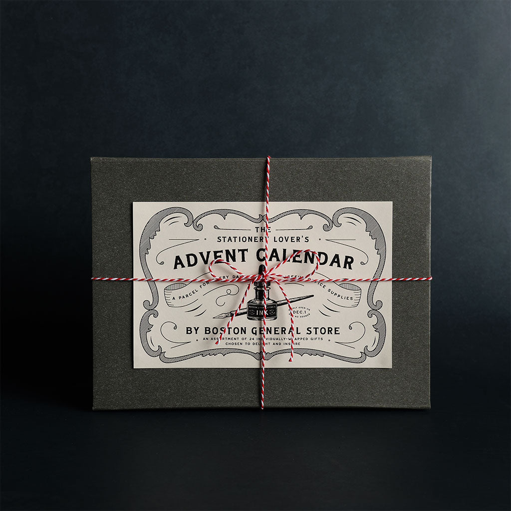 The Stationery Lover&#39;s Advent Calendar    at Boston General Store