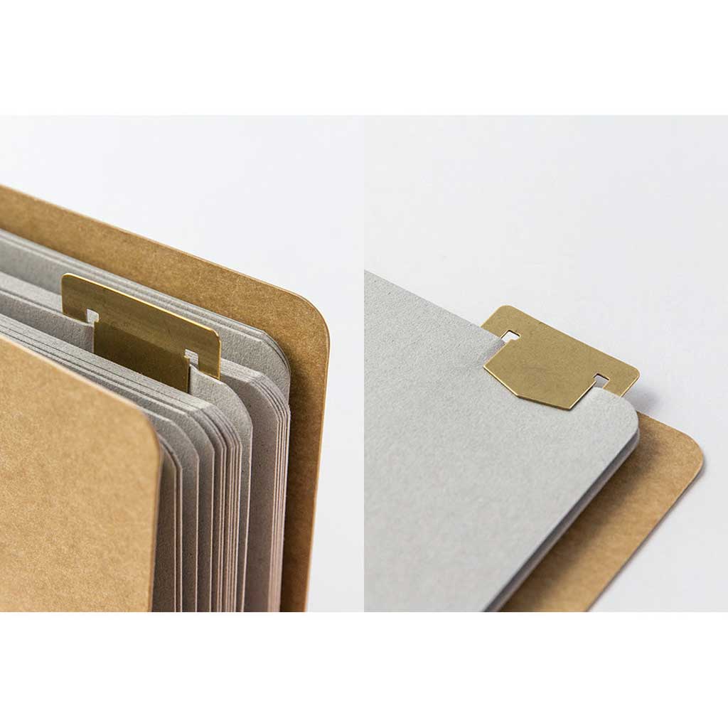 Traveler&#39;s Brass Template Bookmark - Number at Boston General Store