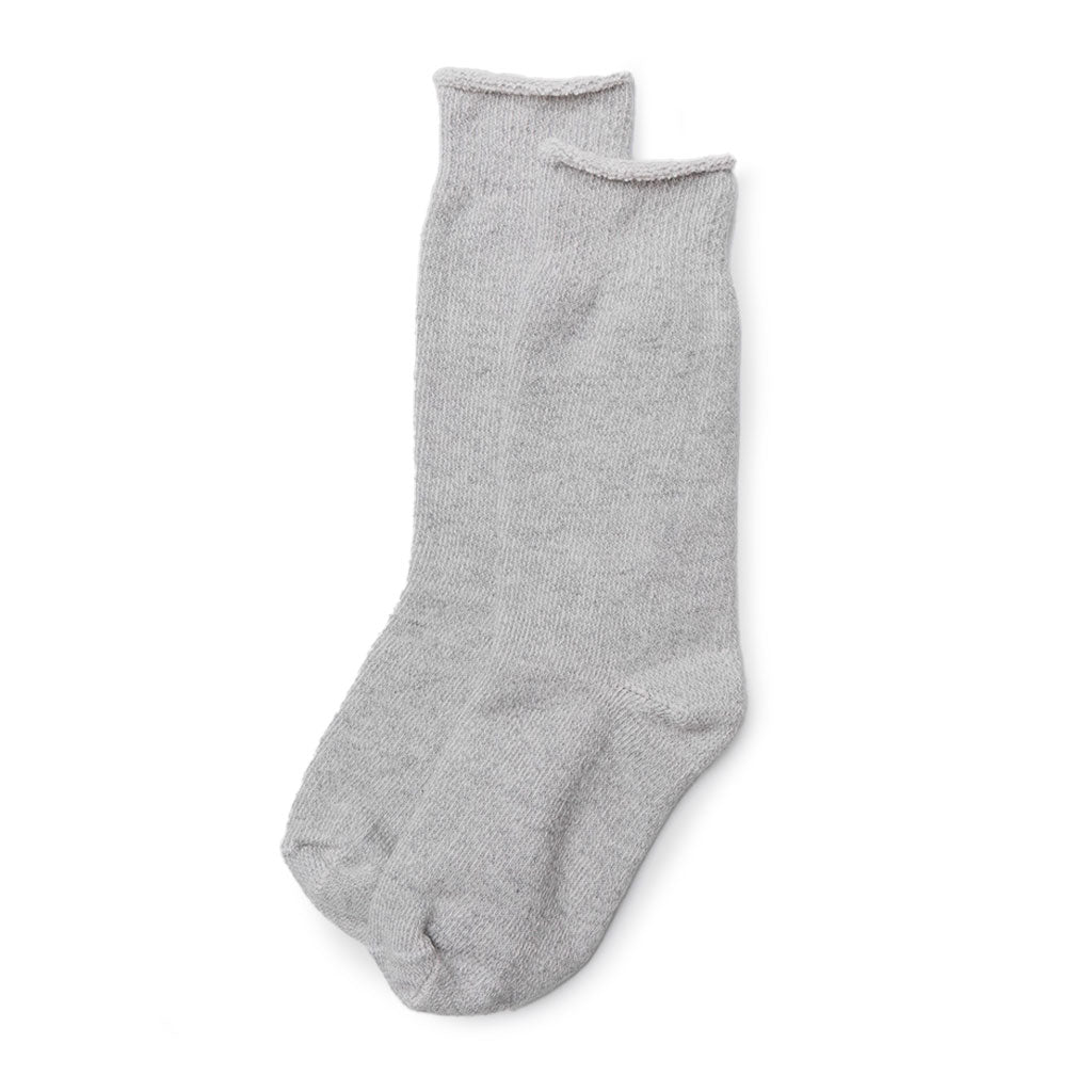 The Sunday Sock Light Grey Medium  at Boston General Store