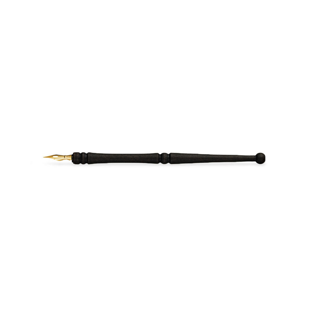 E + M Antique Nib Holder with Nib Black   at Boston General Store
