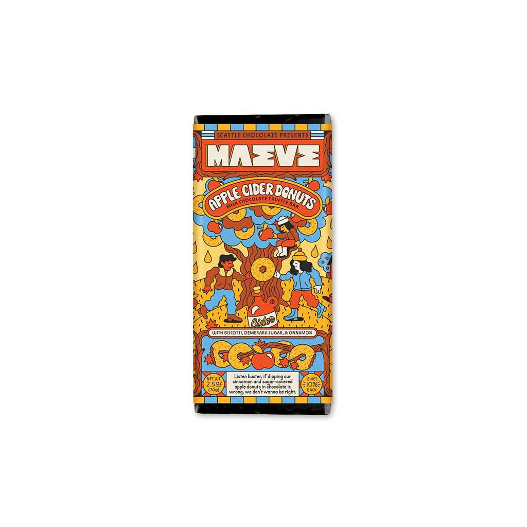 Apple Cider Donuts Truffle Chocolate Bar Boston General Store