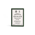 Box of Arlington soap on a rope on a white background