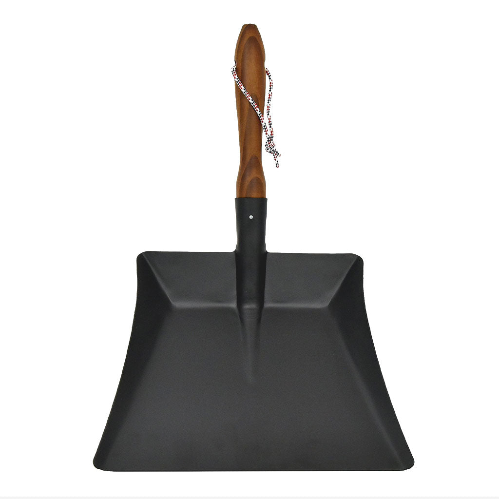 Ash Wood Black Dustpan