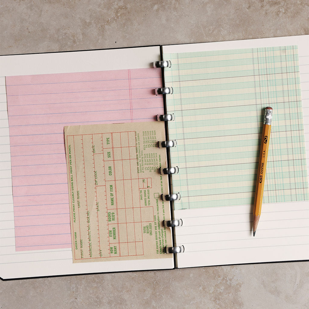 Atoma Elegant Disc-Bound Refillable Notebook    at Boston General Store