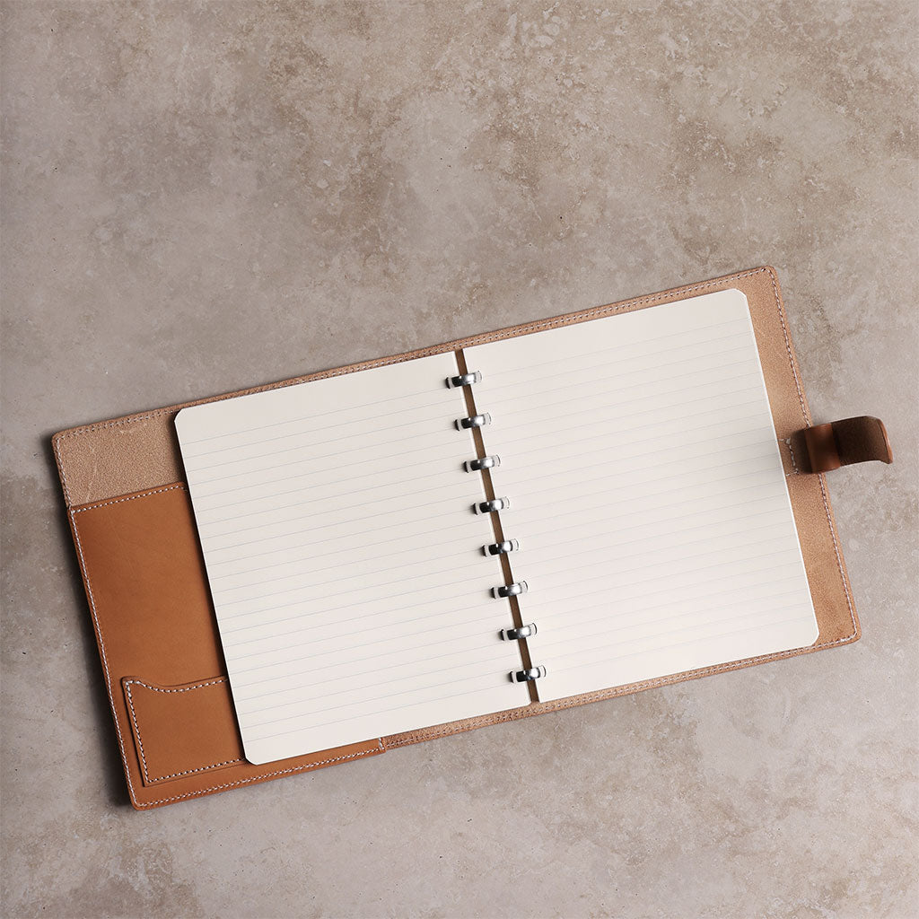 Atoma Pur Leather Notebook    at Boston General Store