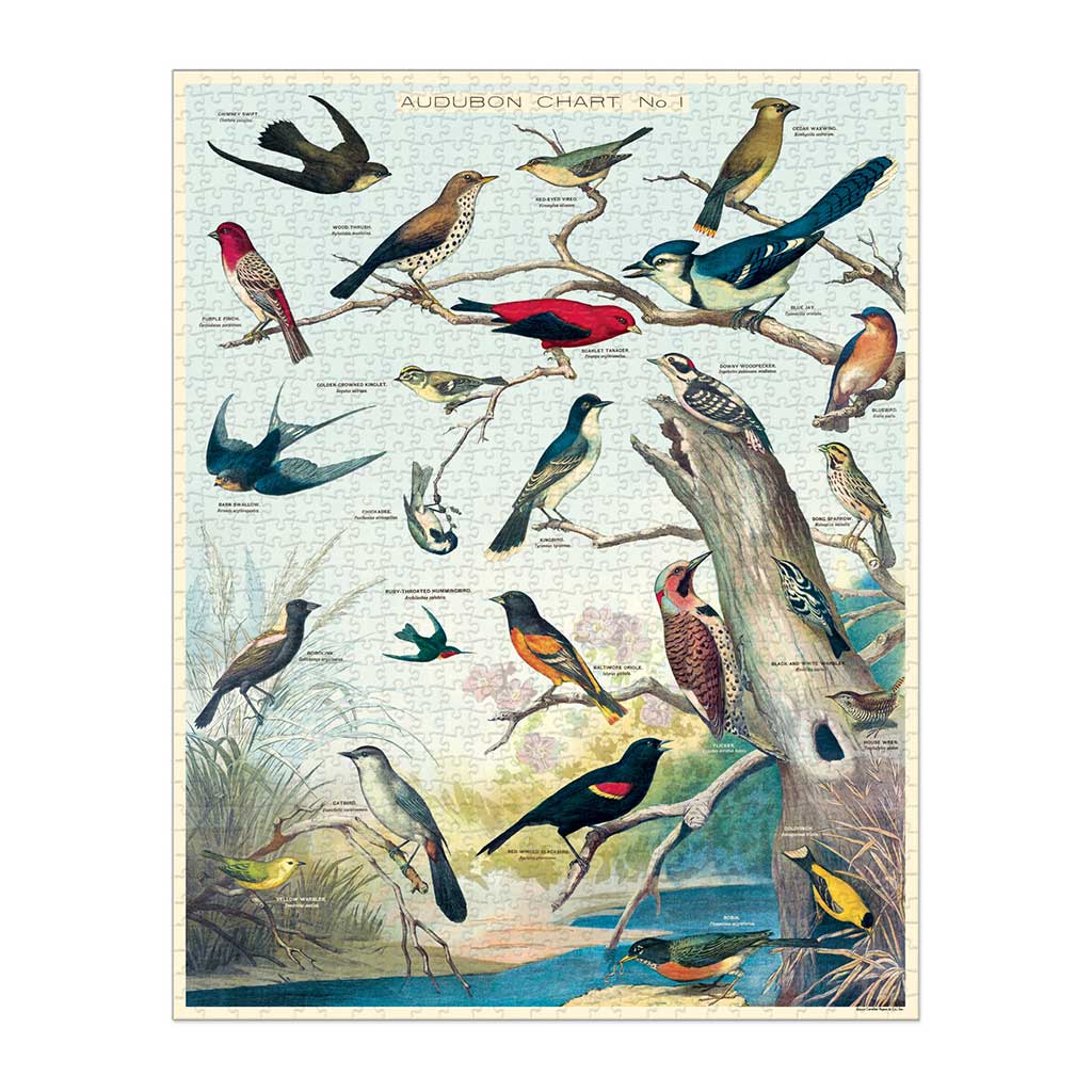 Audubon Birds Vintage Puzzle Boston General Store
