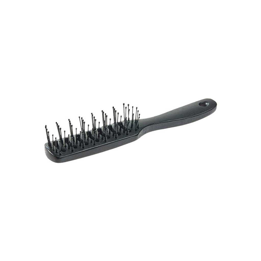 Keller Bursten Beechwood Nylon Vented Hairbrush | Boston General Store