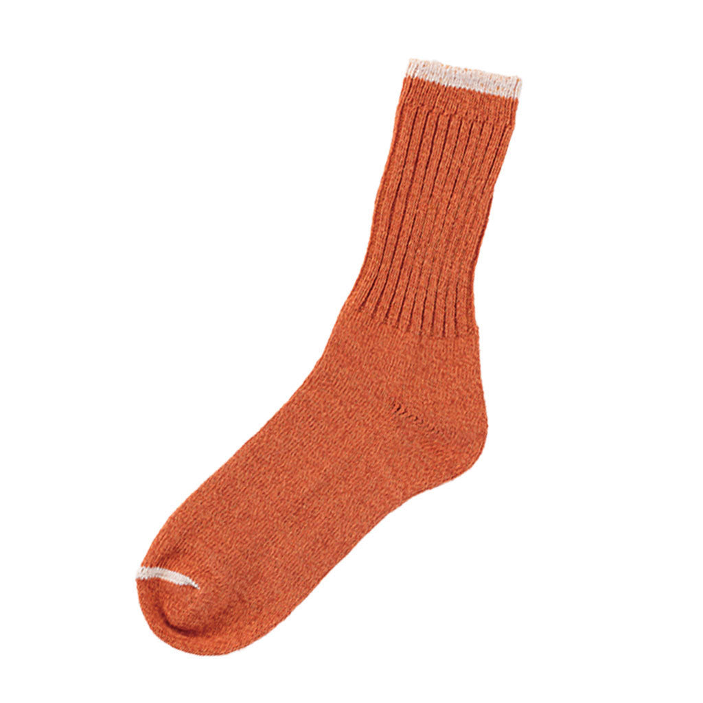 Silk Cotton Socks Beer Amber Small at Boston General Store