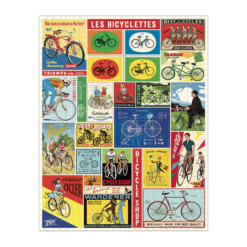 Bicycles Vintage Puzzle Boston General Store
