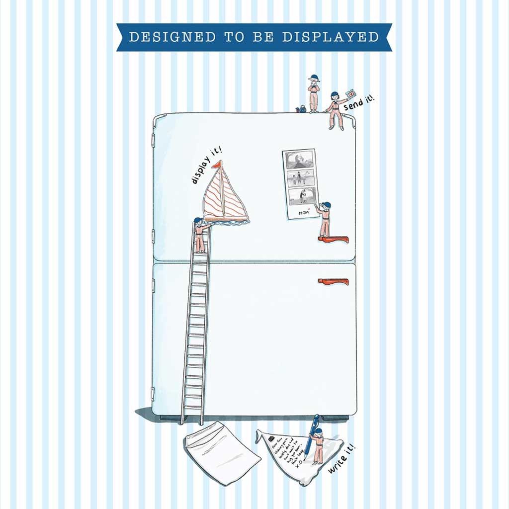 Billie the Holiday Tree Fridge Card Boston General Store