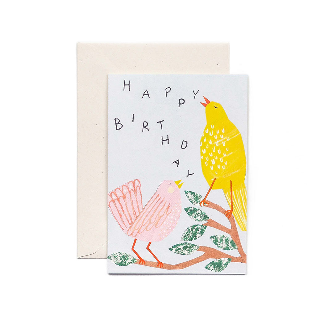 Birthday Birds Card    at Boston General Store