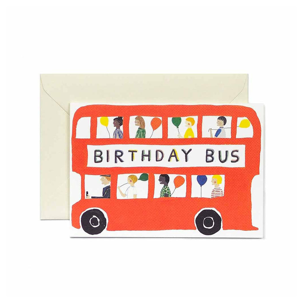 Birthday Bus Card    at Boston General Store