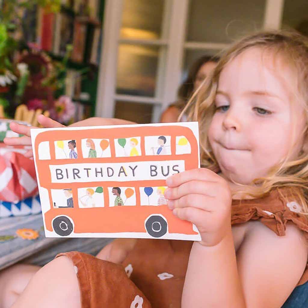 Birthday Bus Card Boston General Store