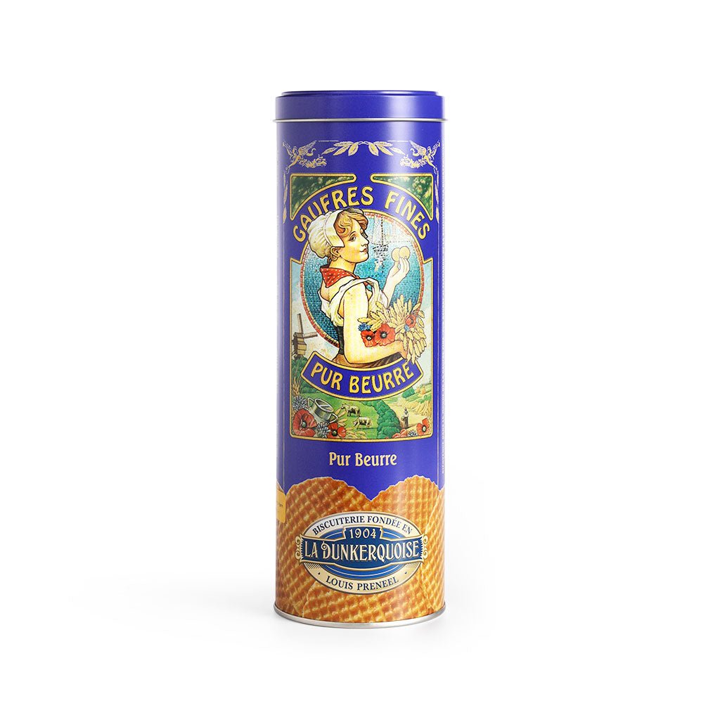 Biscuiterie Dunkerquoise Pure Butter Waffle Cookies, Tin of 54 Boston General Store
