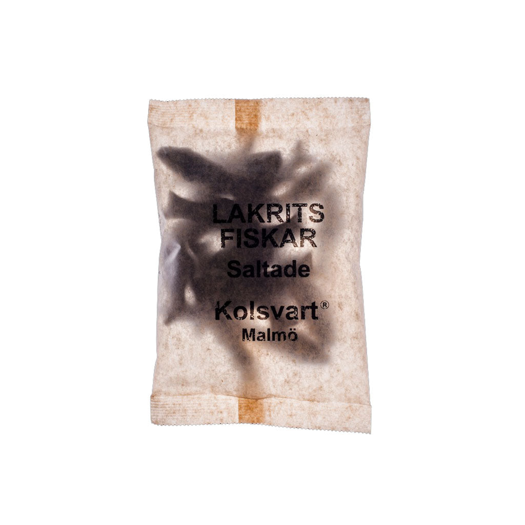 Kolsvart Swedish Fish Sweet Licorice at Boston General Store