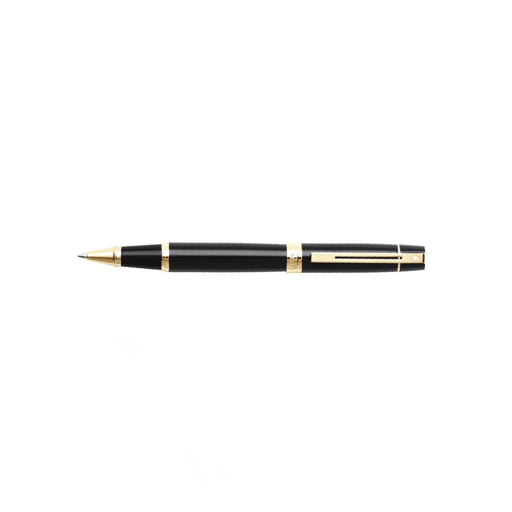 Sheaffer 300 Glossy Black Rollerball Pen    at Boston General Store