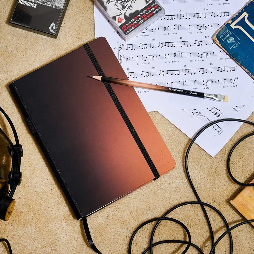 Blackwing x Fender Notebook at Boston General Store