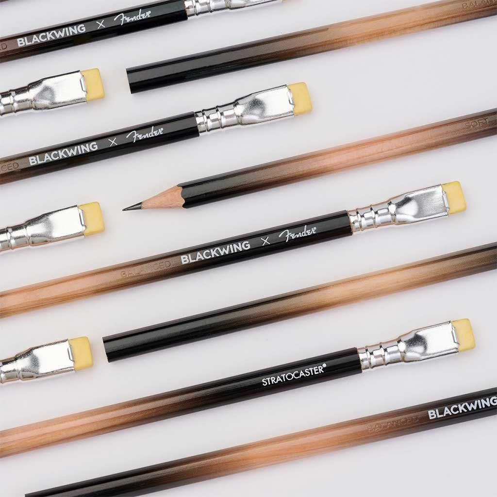 Blackwing x Fender Pencils, Set of 12 at Boston General Store