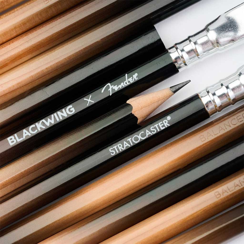 Blackwing x Fender Pencils, Set of 12 at Boston General Store