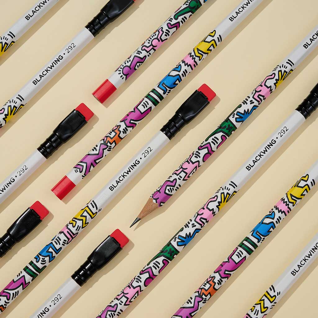 Blackwing Volume 292 - Keith Haring Pencils, Set of 12 at Boston General Store
