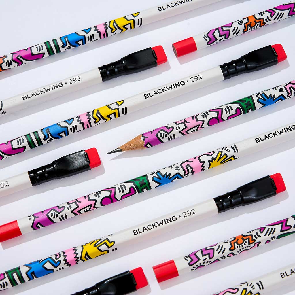 Blackwing Volume 292 - Keith Haring Pencils, Set of 12 at Boston General Store
