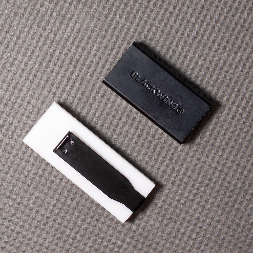 Blackwing Soft Handheld Eraser + Holder Black   at Boston General Store
