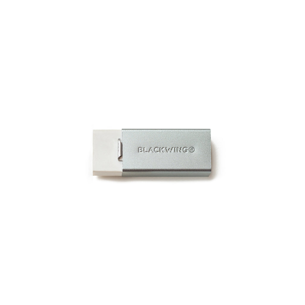 Blackwing Soft Handheld Eraser + Holder Grey   at Boston General Store