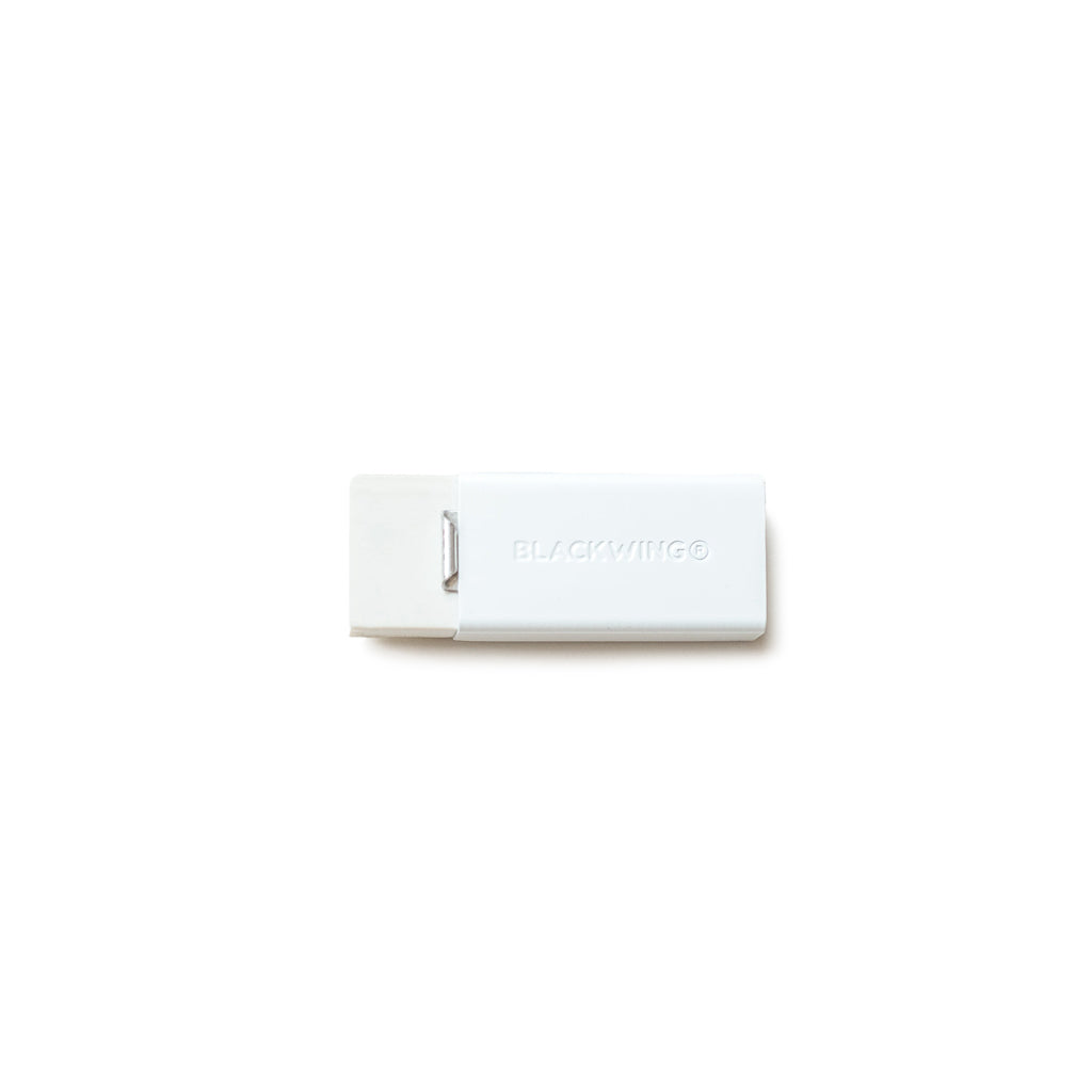 Blackwing Soft Handheld Eraser + Holder White   at Boston General Store