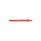 Red pen on white background