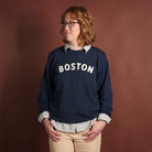 Boston Crewneck Terry Sweatshirt Boston General Store