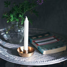 Brass Candleholder, Bowl Boston General Store