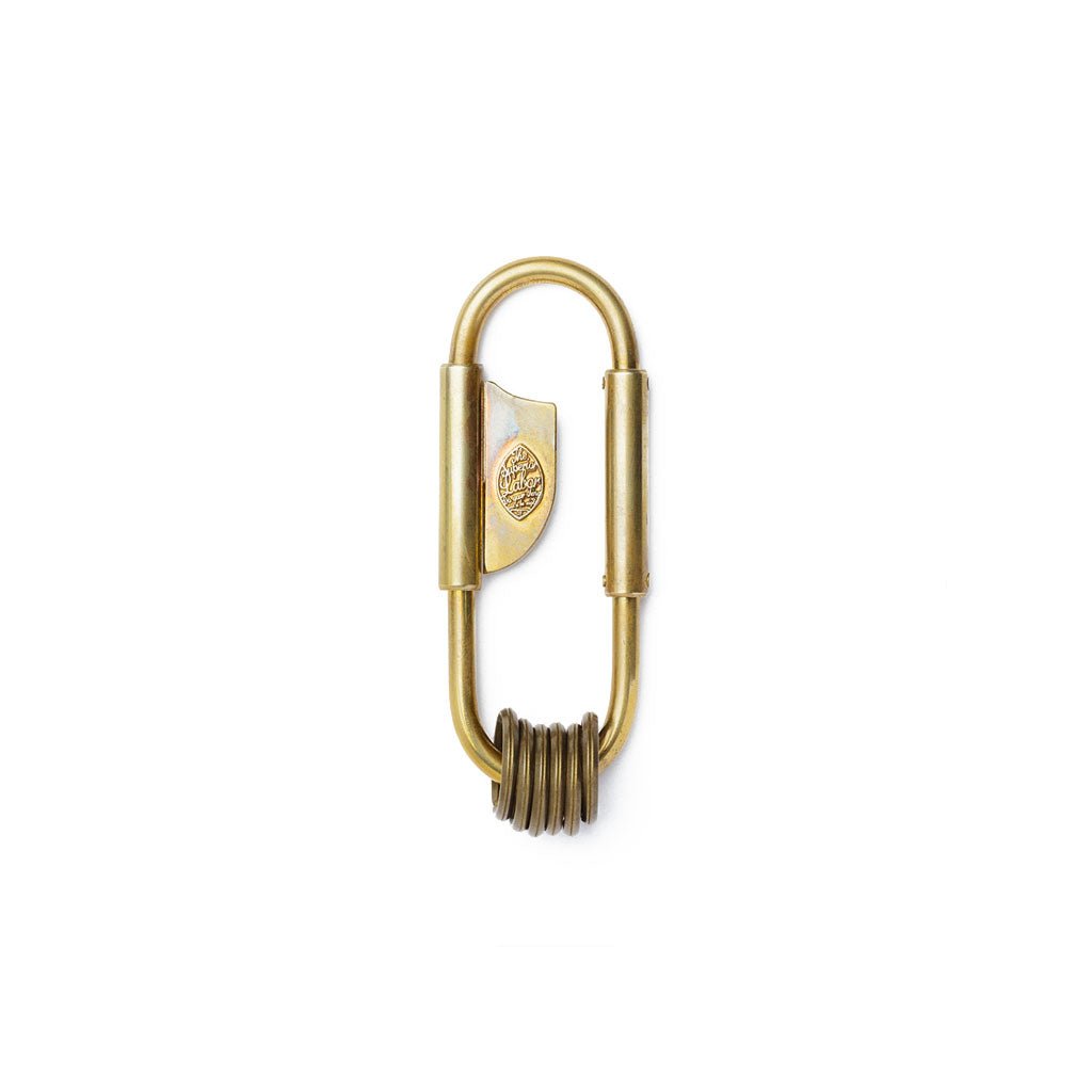 Brass Carabiner Boston General Store