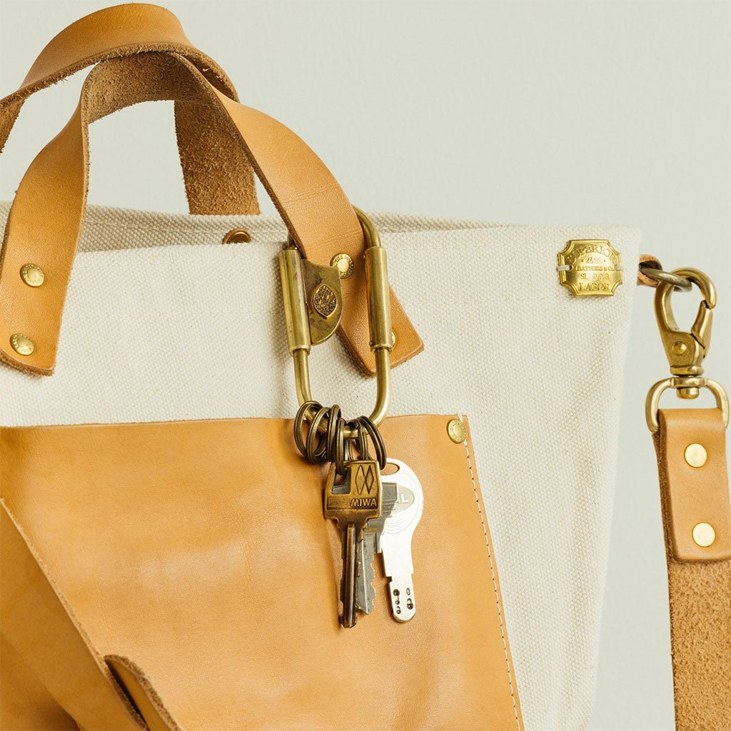 Brass Carabiner Boston General Store