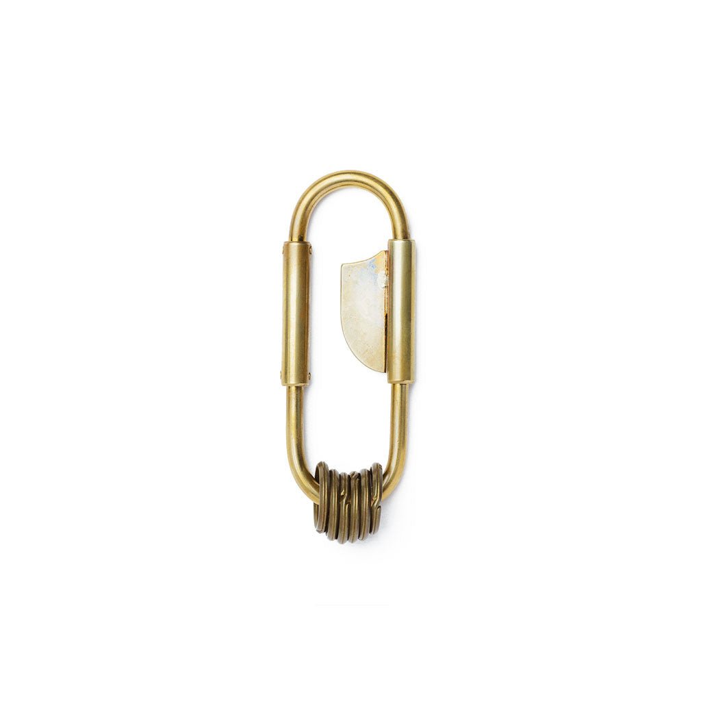 Brass Carabiner Boston General Store