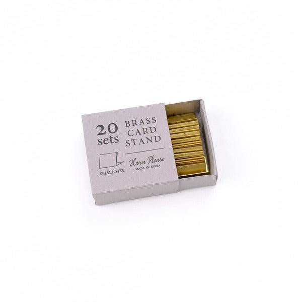 Brass Card Stand Boston General Store