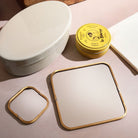 Brass Framed Travel Mirror Boston General Store