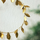 Brass Garland - Leaf Boston General Store