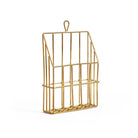 Brass Hanging Organizer Basket Boston General Store