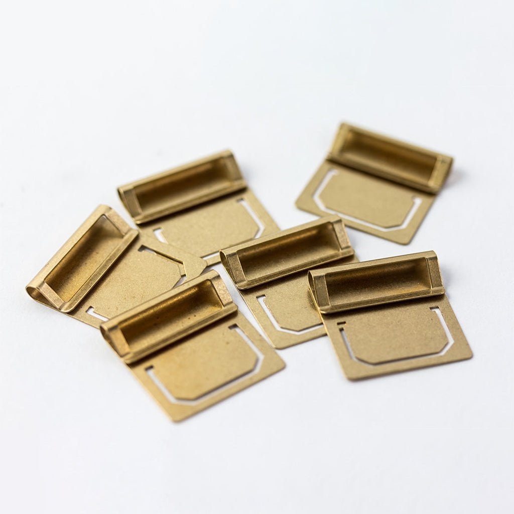 Brass Index Clip Boston General Store
