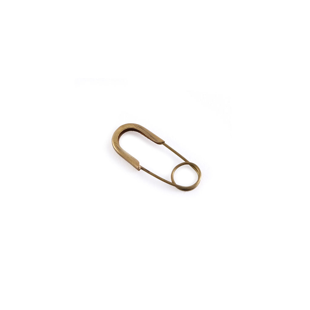 Brass Safety Pins, Set of 6    at Boston General Store