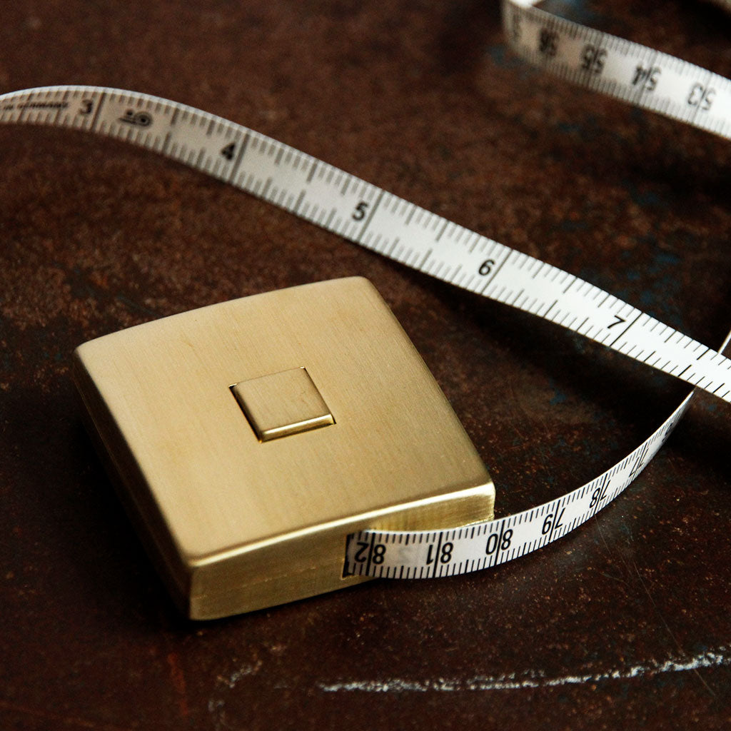 Brass Tape Measure    at Boston General Store