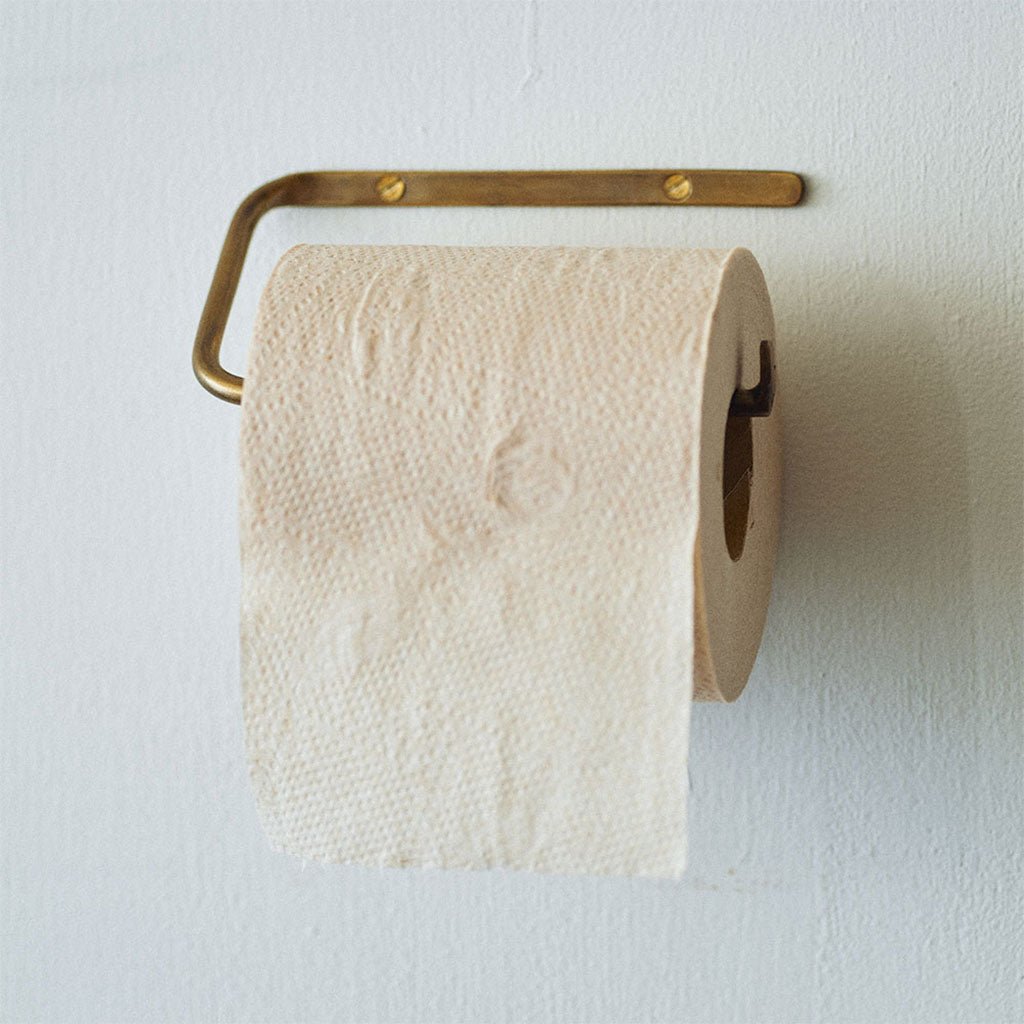 Brass Toilet Paper Holder Boston General Store